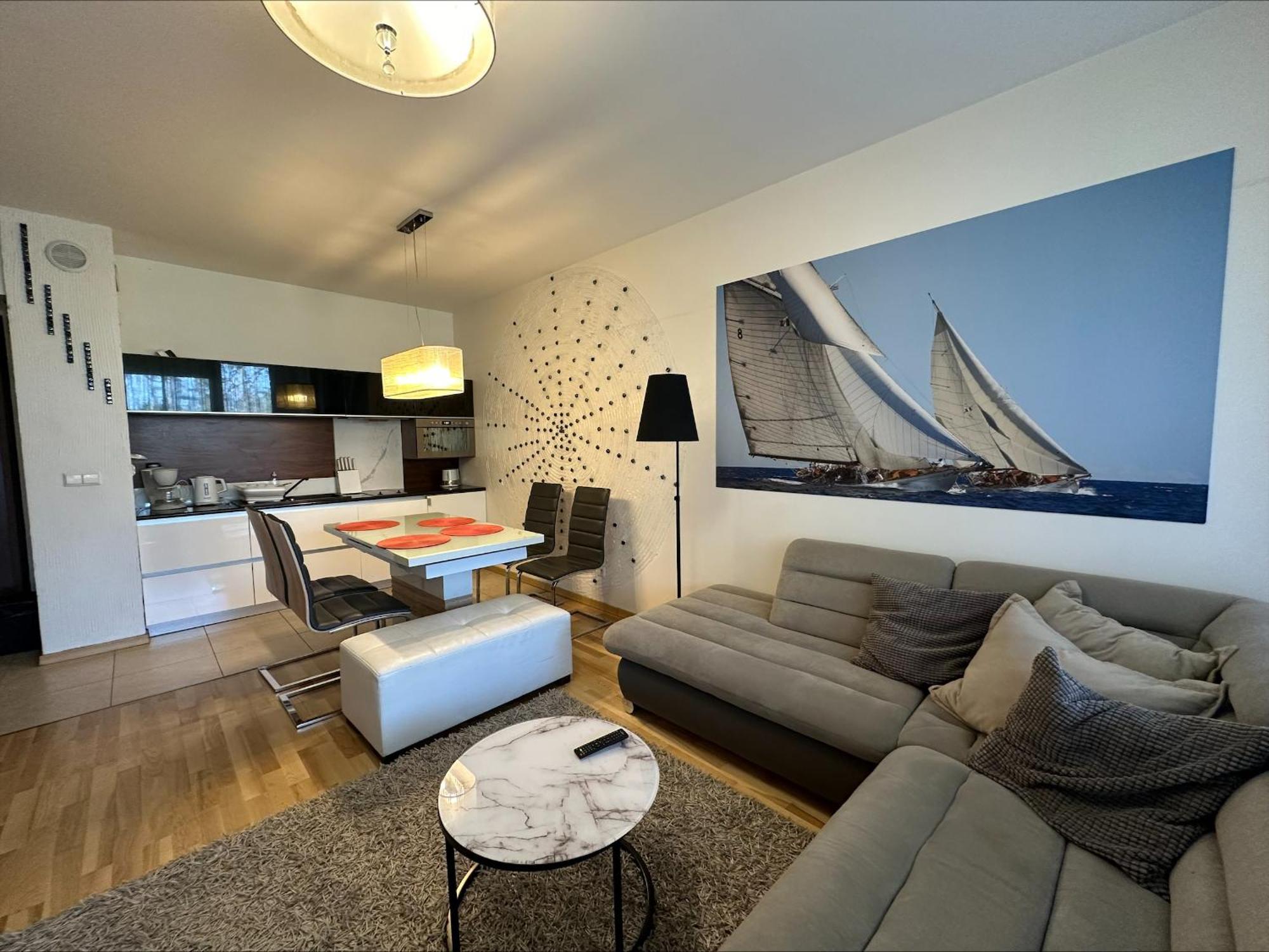 Aquamarina Z Garazem W Cenie By Baltic Home 米兹多洛杰 外观 照片